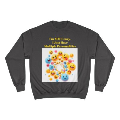 BRANDY'S **COCOA BUNNY WINTER LINE** CUSTOM "I'M NOT CRAZY" SWEATSHIRT