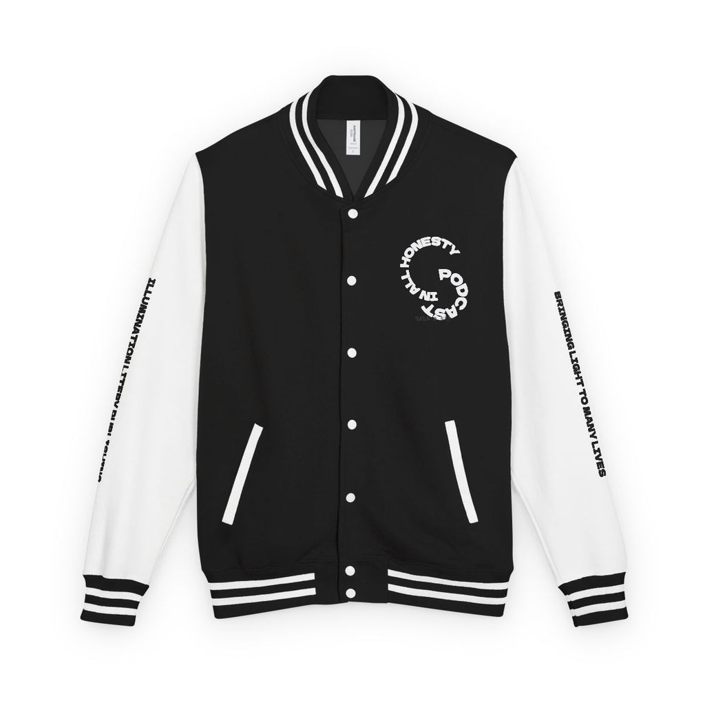 ***IN ALL HONESTY ** LETTERMAN JACKET (UNISEX)