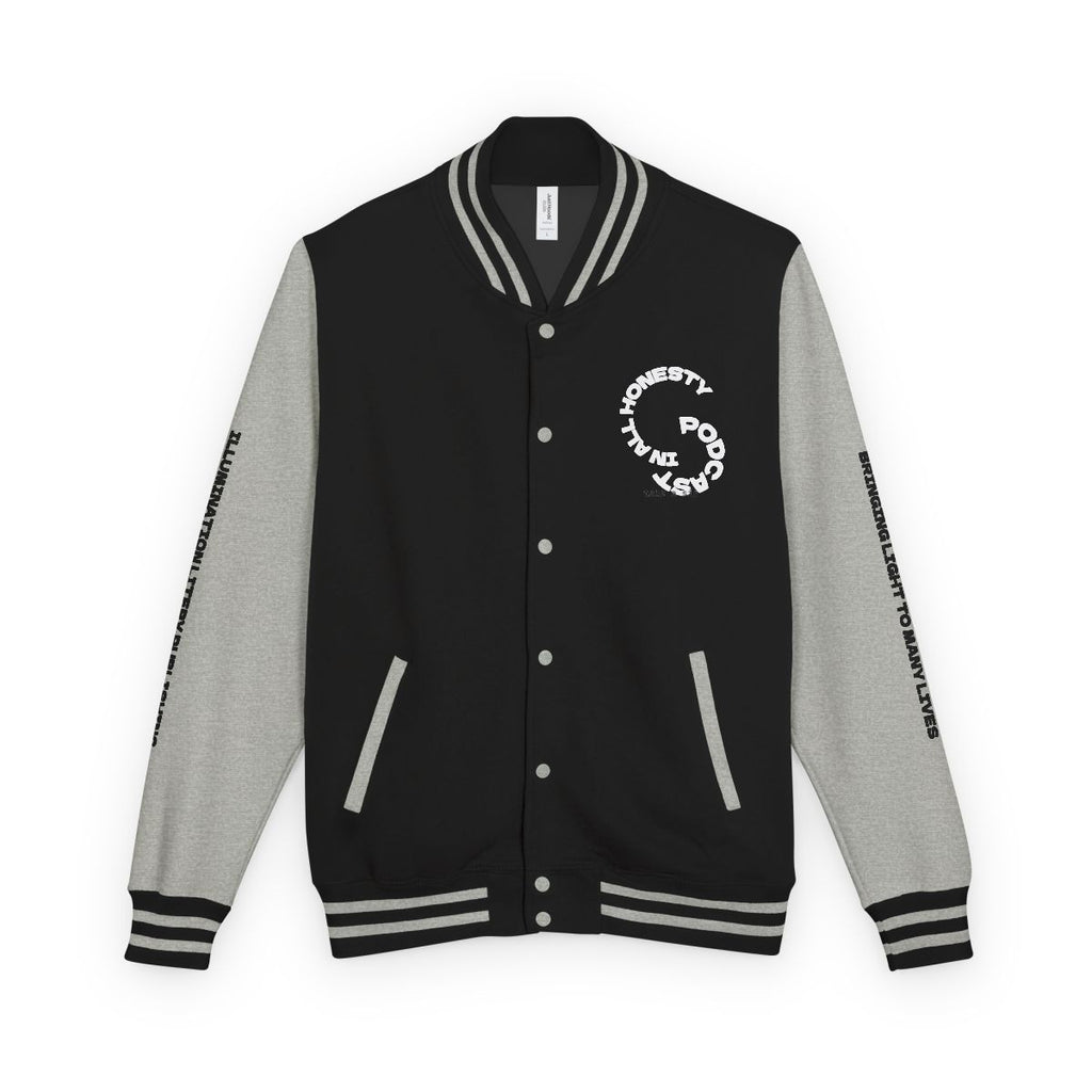 ***IN ALL HONESTY ** LETTERMAN JACKET (UNISEX)