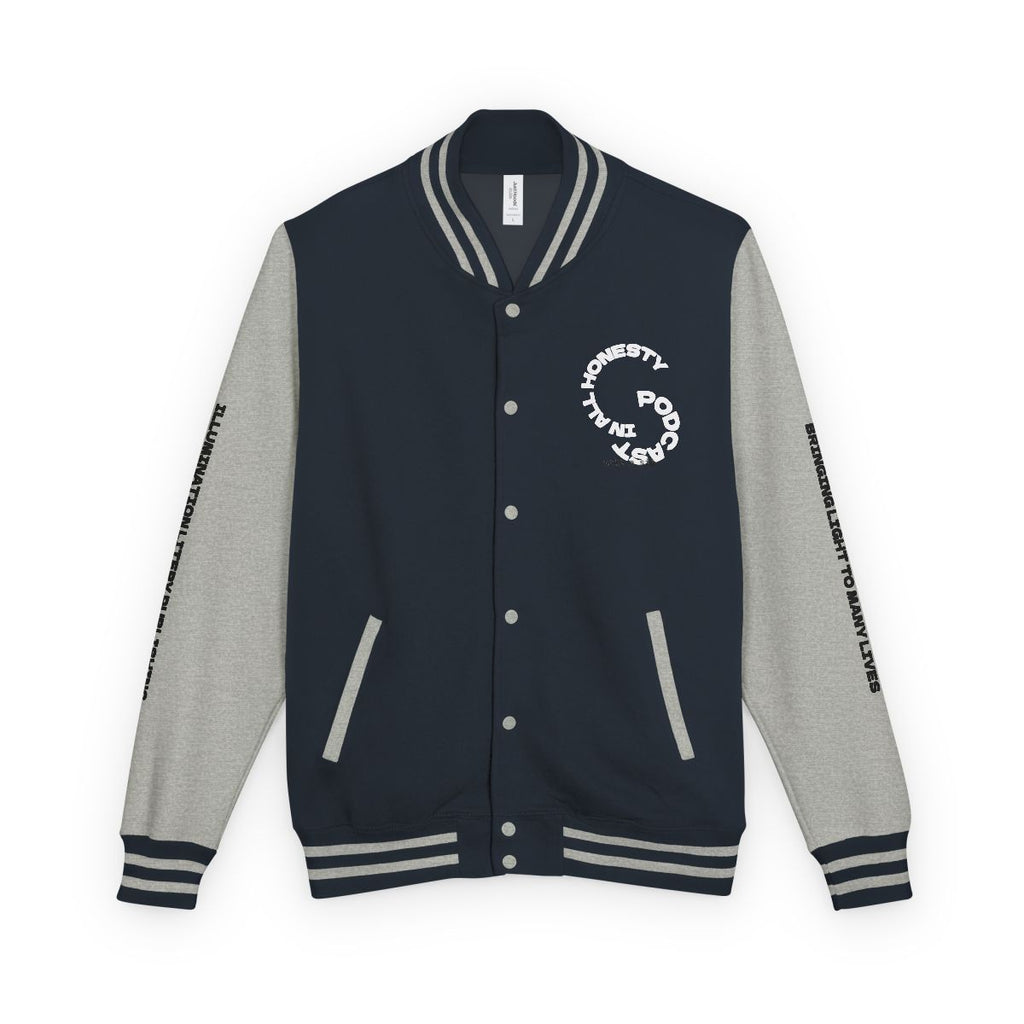 ***IN ALL HONESTY ** LETTERMAN JACKET (UNISEX)