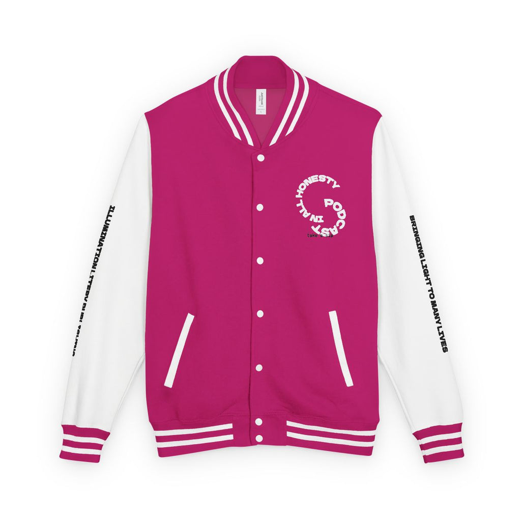 ***IN ALL HONESTY ** LETTERMAN JACKET (UNISEX)