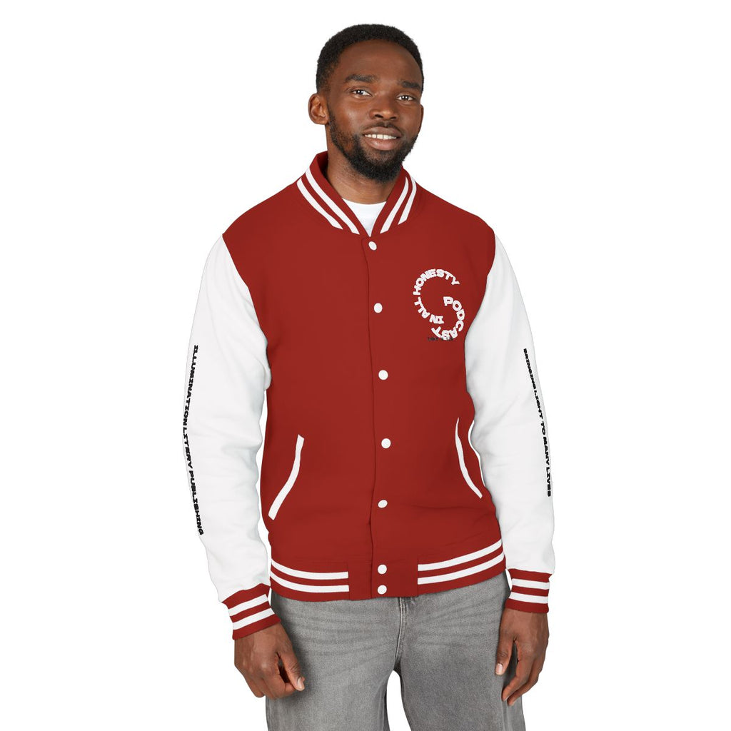***IN ALL HONESTY ** LETTERMAN JACKET (UNISEX)