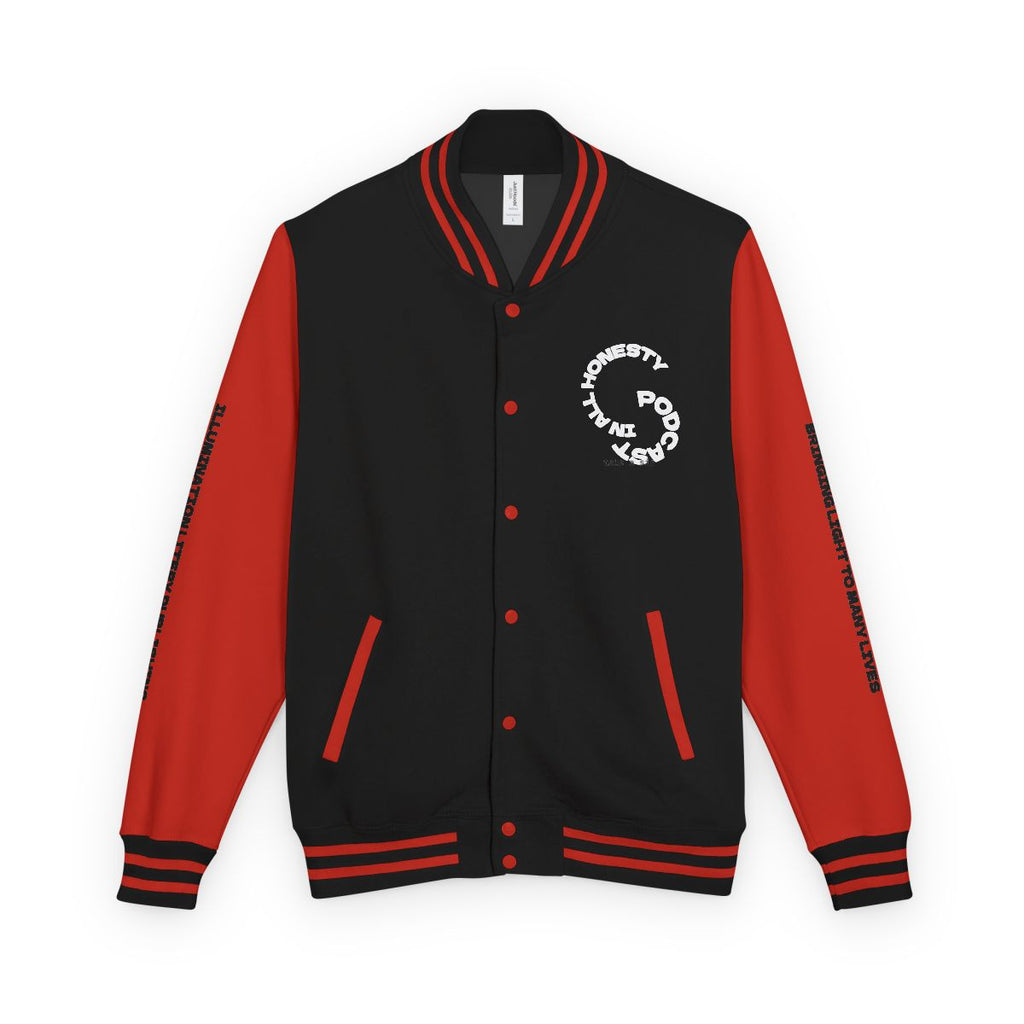 ***IN ALL HONESTY ** LETTERMAN JACKET (UNISEX)