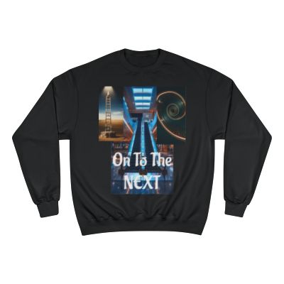 BRANDY'S **COCOA BUNNY WINTER LINE** CUSTOM "ON TO THE NEXT" SWEATSHIRT (UNISEX)