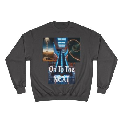 BRANDY'S **COCOA BUNNY WINTER LINE** CUSTOM "ON TO THE NEXT" SWEATSHIRT (UNISEX)